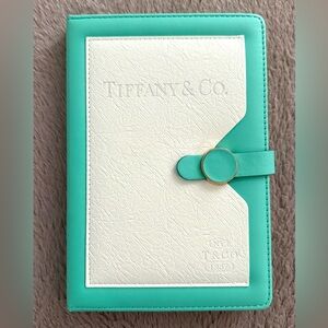Tiffany & Co. Notebook Journal Padded Magnetic Closure